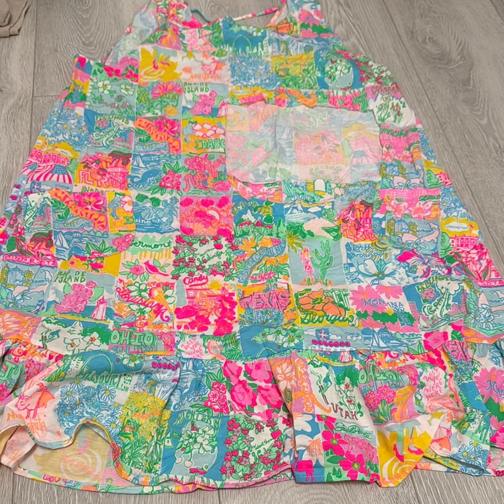 Lilly Pulitzer Multicolor Patchwork Dress